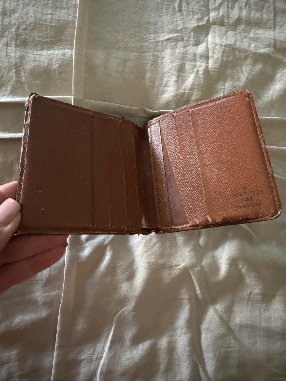 Louis Vuitton Brown Monogram Men's Wallet - Picture 2 of 5
